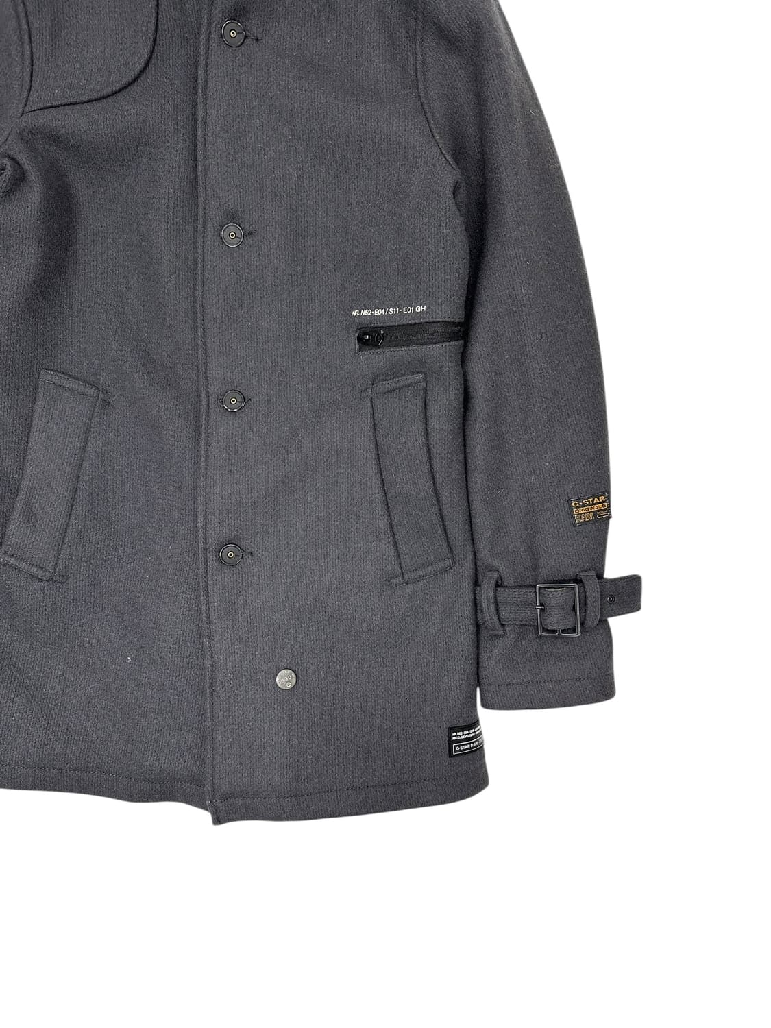 G-Star 로우 울 싱글 코트 상품이미지2