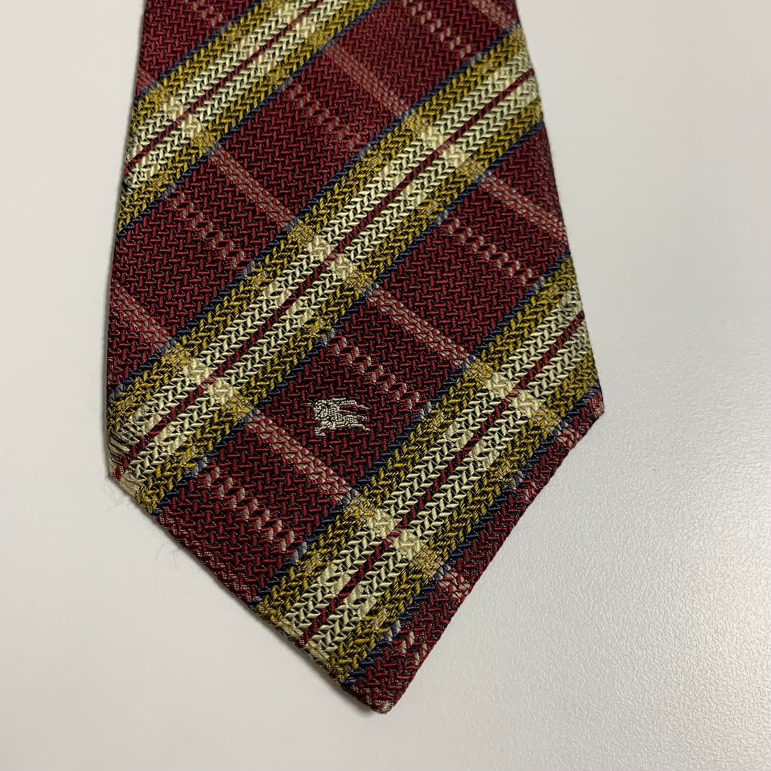 버버리(BURBERRY) 노바체크 명품넥타이 100실크 A등급 8.8cm 상품이미지10