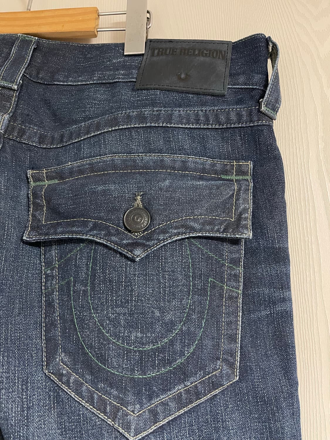 트루 릴리젼USA GENO W Flap  데님 청바지34(실측36) 상품이미지5
