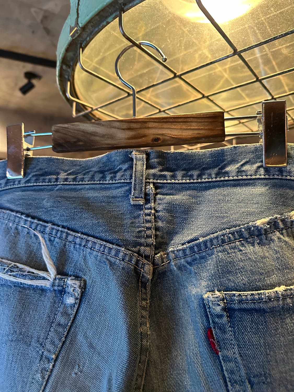 50s USA LEVIS 501XX SELVEDGE DENIM PANTS 상품이미지6