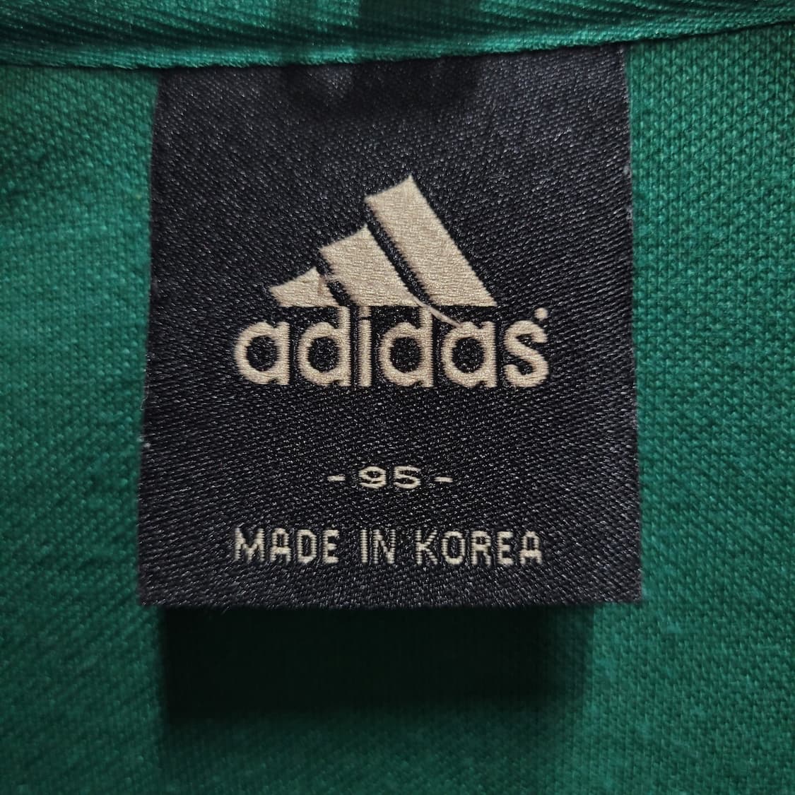 아디다스 초흰 딥그린 트랙탑 희귀 져지 상품이미지5