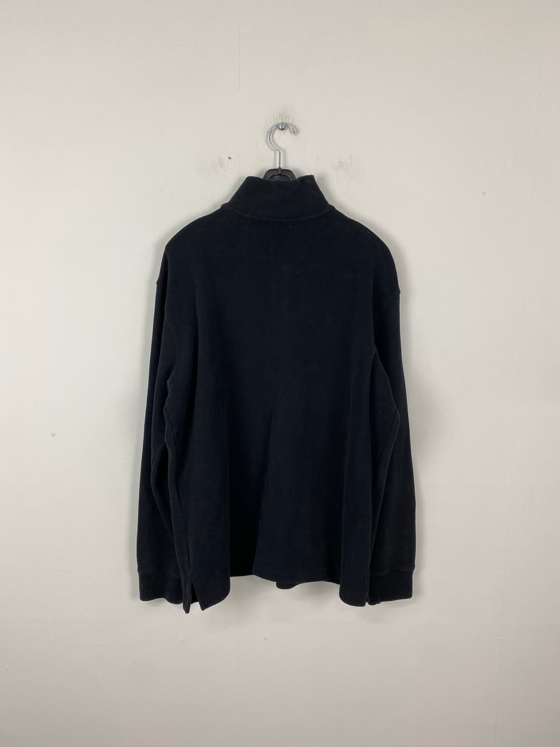 폴로 랄프로렌 블랙 하프집업 화이트 포니 L 상품이미지2