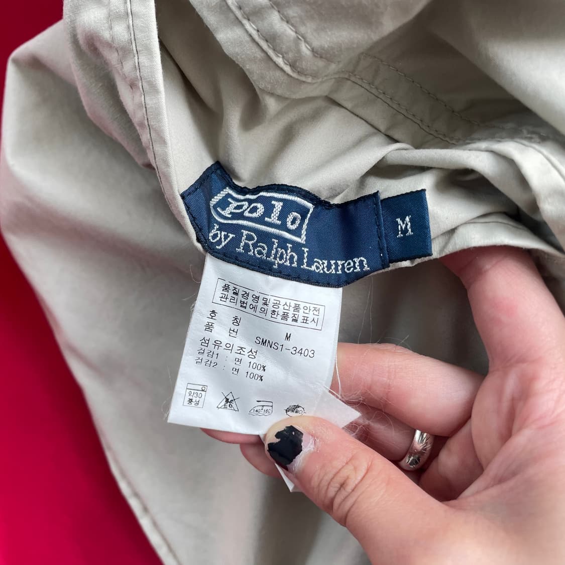 Polo   폴로 랄프로렌 90,s 리버시블 후드자켓 상품이미지8