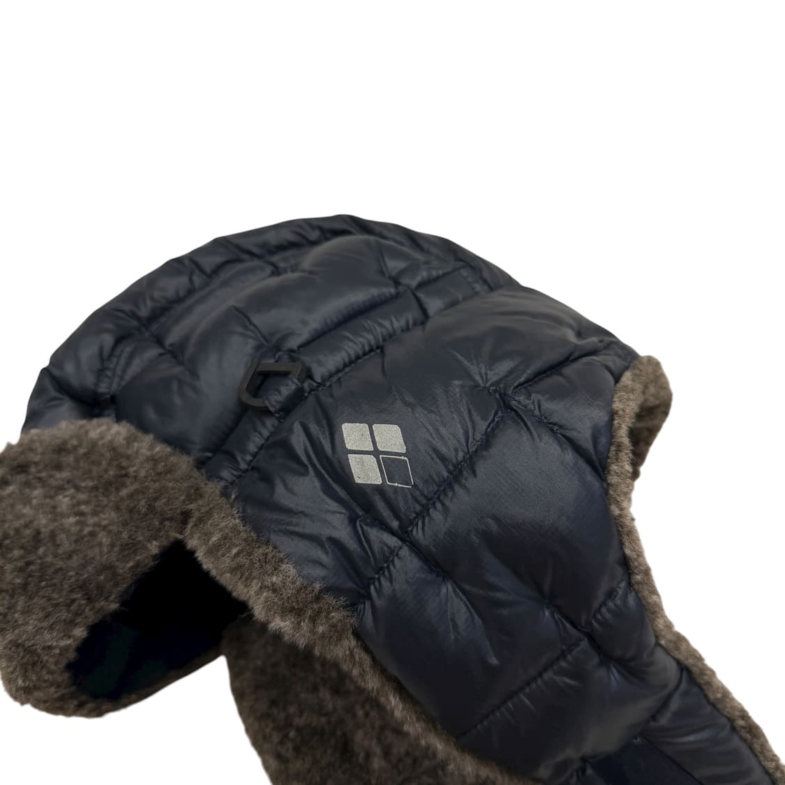 몽벨 빈티지 트루퍼햇 귀도리 나일론 방한 고소모 모자 네이비 상품이미지6