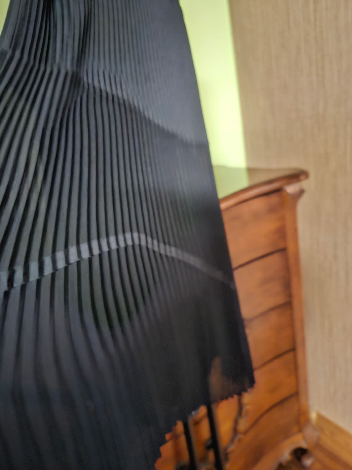 SJSJ 주름 롱스커트 상품이미지3