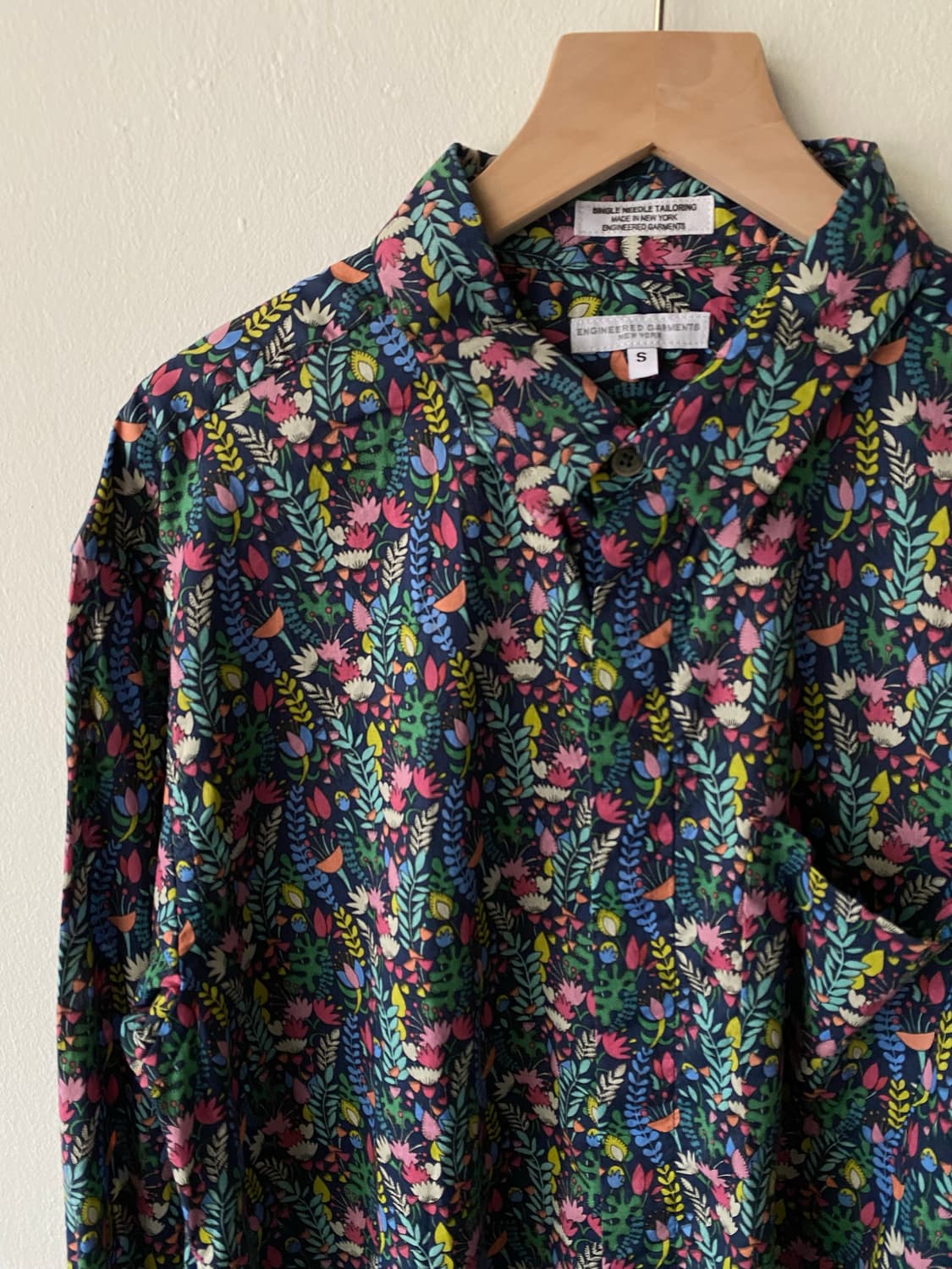 엔지니어드가먼츠 플라워 셔츠 상품이미지2