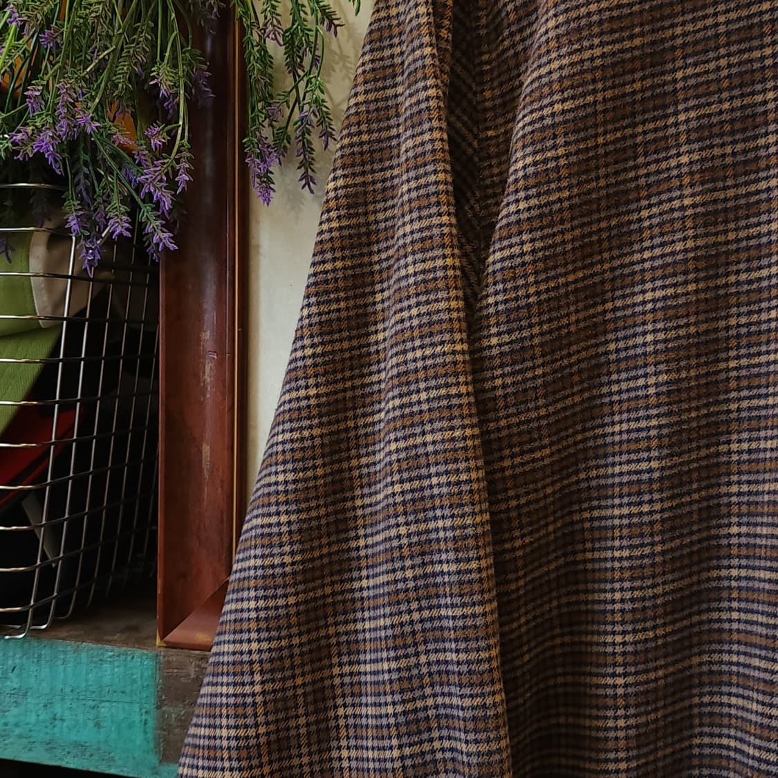 90s 엘엘빈 체크셔츠 플란넬 셔츠 헤비코튼 워크셔츠 하운드투스 m 상품이미지8