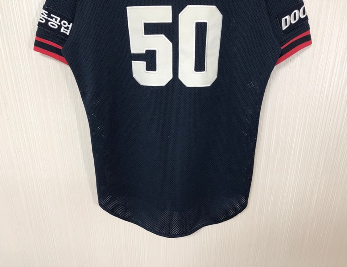 (2) KBO 위팬 두산베어스 올드 원정유니폼/져지 95 #50 김현수 상품이미지9