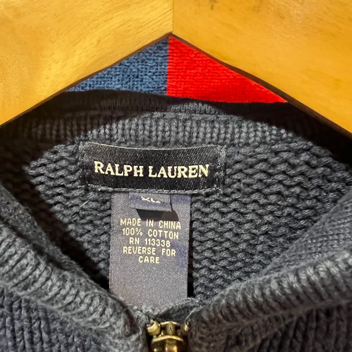 폴로 랄프로렌 크롭 후드집업 니트 상품이미지3