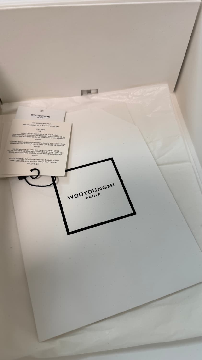 우영미 자수 볼캡 블랙 W241AC52661B 상품이미지4