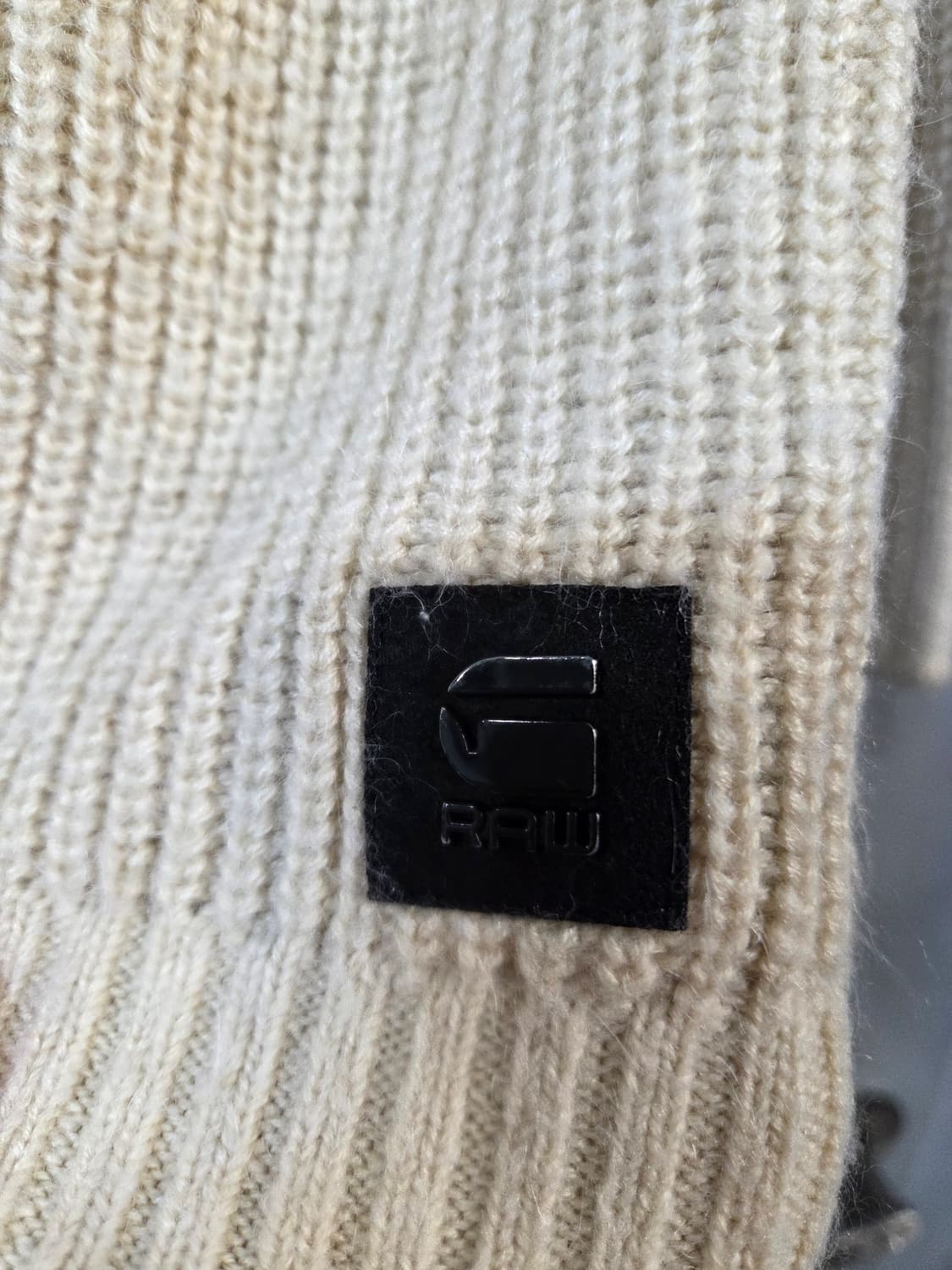(특가)G-Star 아이보리 니트 스웨터(XS)택없음/디피용 상품이미지3