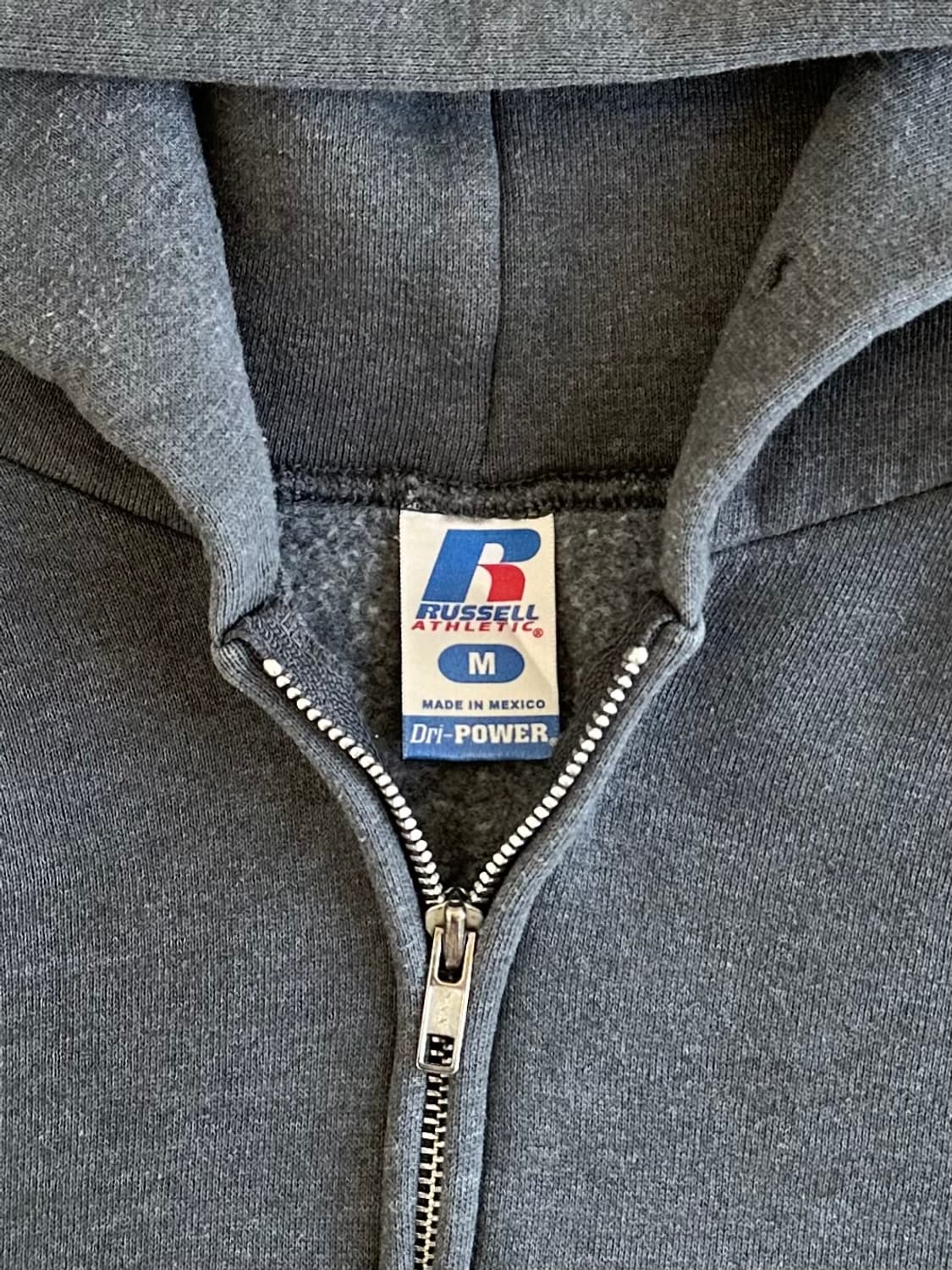 빈티지 러셀 후드집업 다크그레이 M 상품이미지6