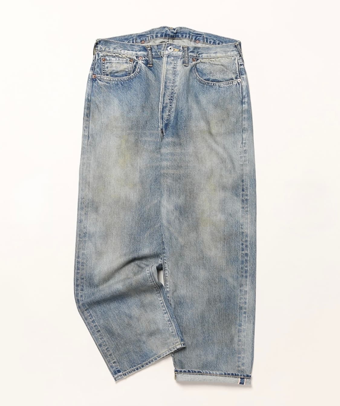 아프레쎄 No.37 Washed Wide Denim Pants 상품이미지2