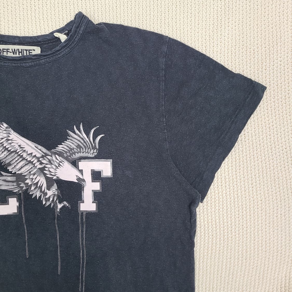 Off-White CUT OFF Eagle Tee(정품) 상품이미지2