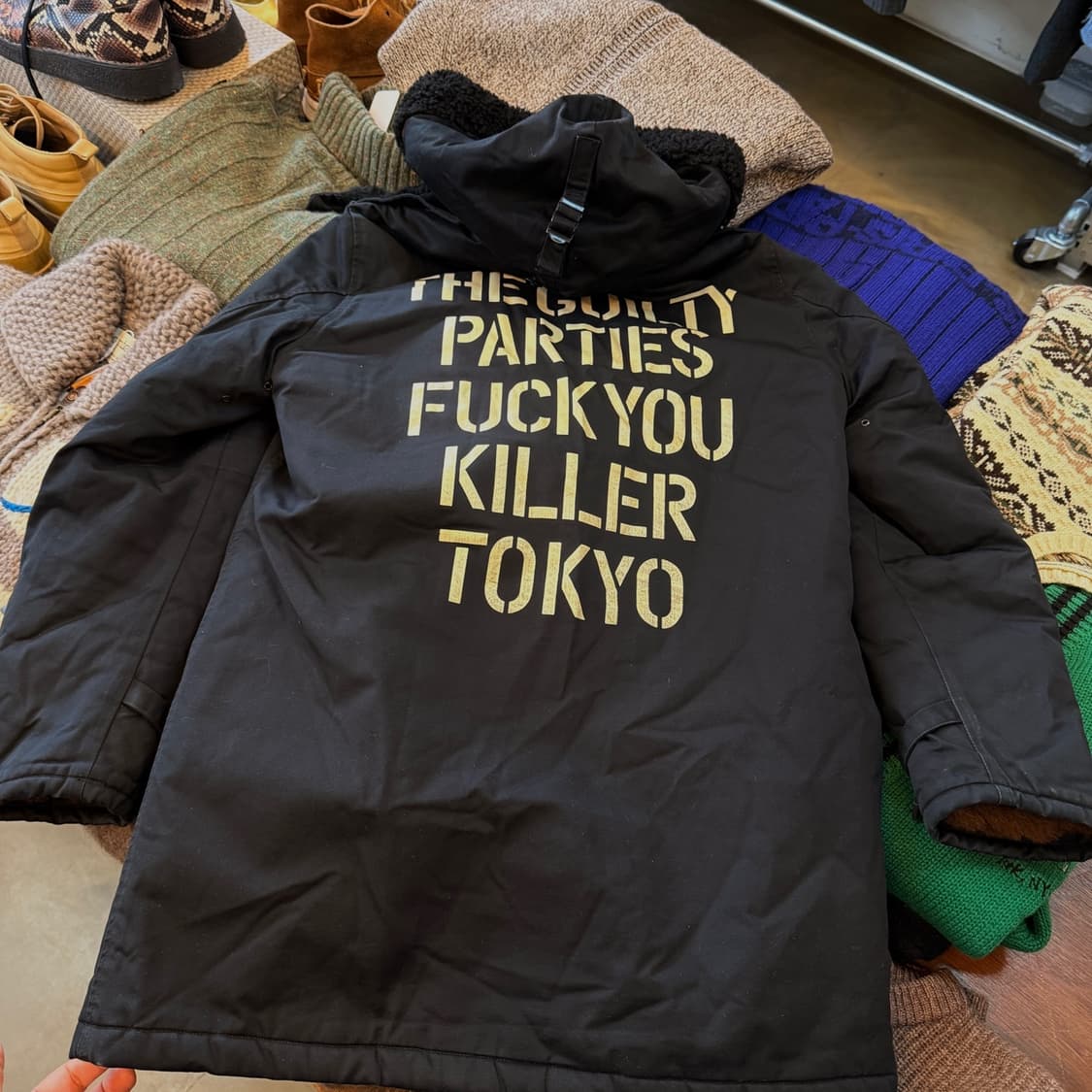 13AW 와코마리아 B9 B-9 밀리터리 파카 상품이미지1