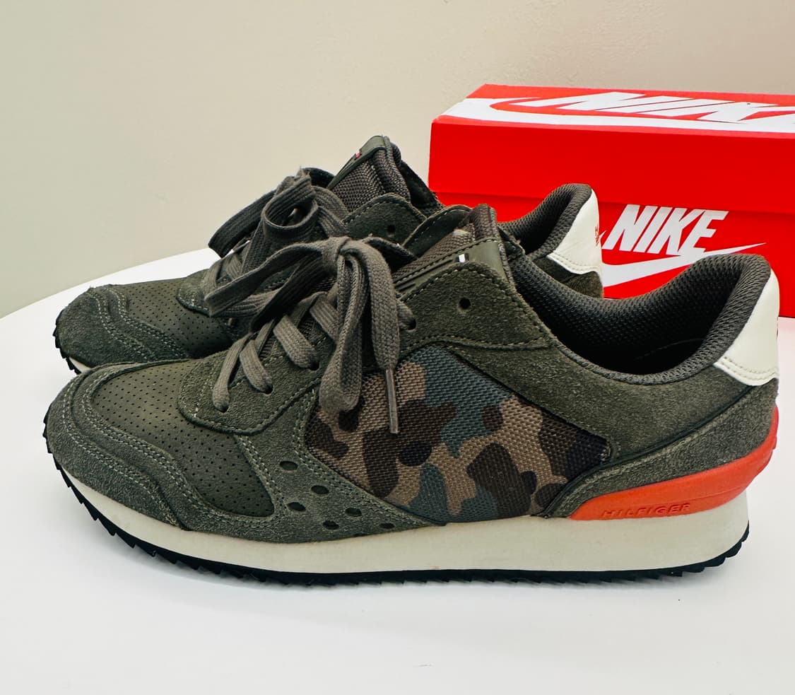 타미힐피거 카모 카키 스니커즈 260mm 상품이미지1