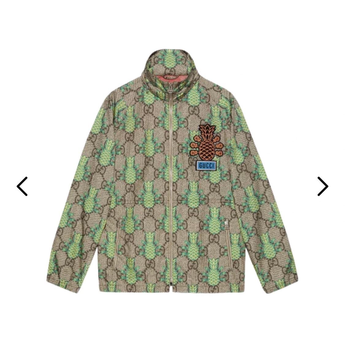 구찌 파인애플 GG 프린트 재킷 그린EU 48 상품이미지1