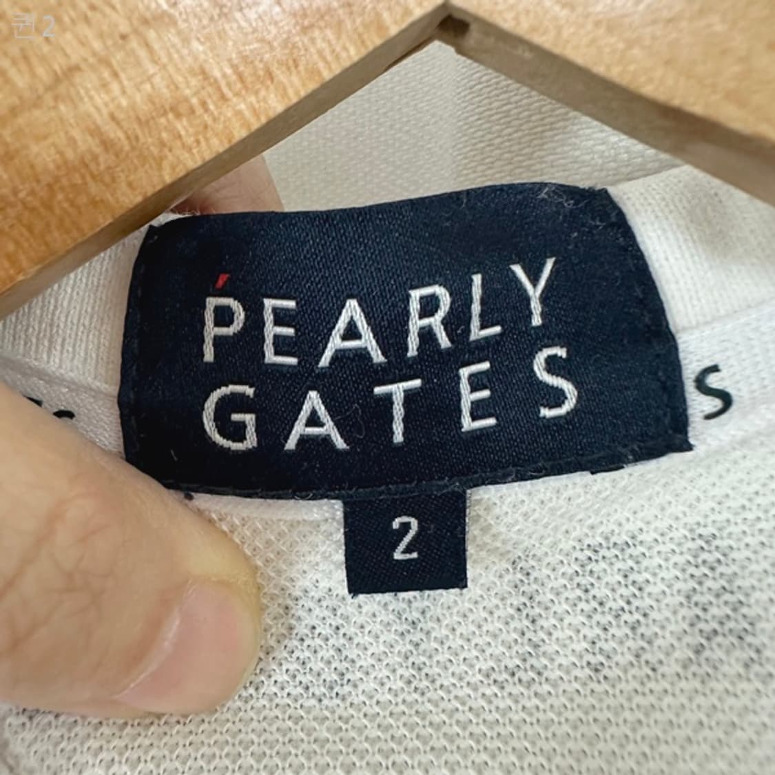 파리게이츠 여자 카라 반팔티 화이트 2 (44추천) 상품이미지4