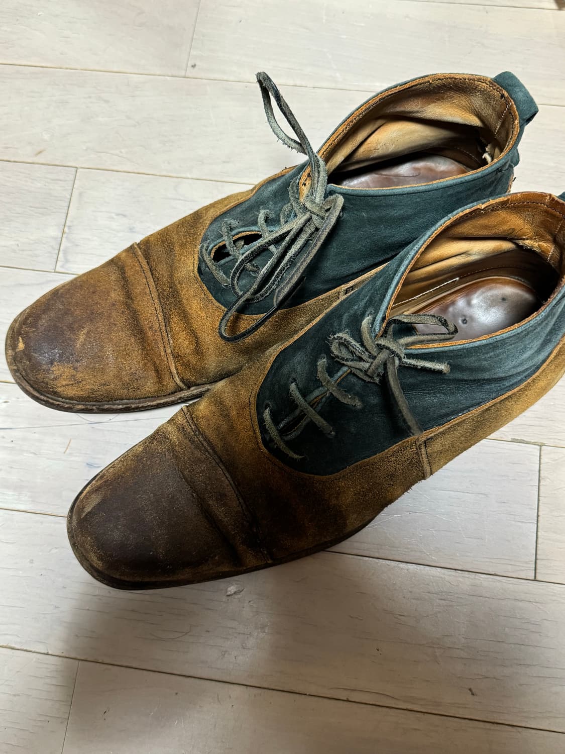 Paul Harnden Shoemakers 폴 하든 스웨이드 부츠 상품이미지2