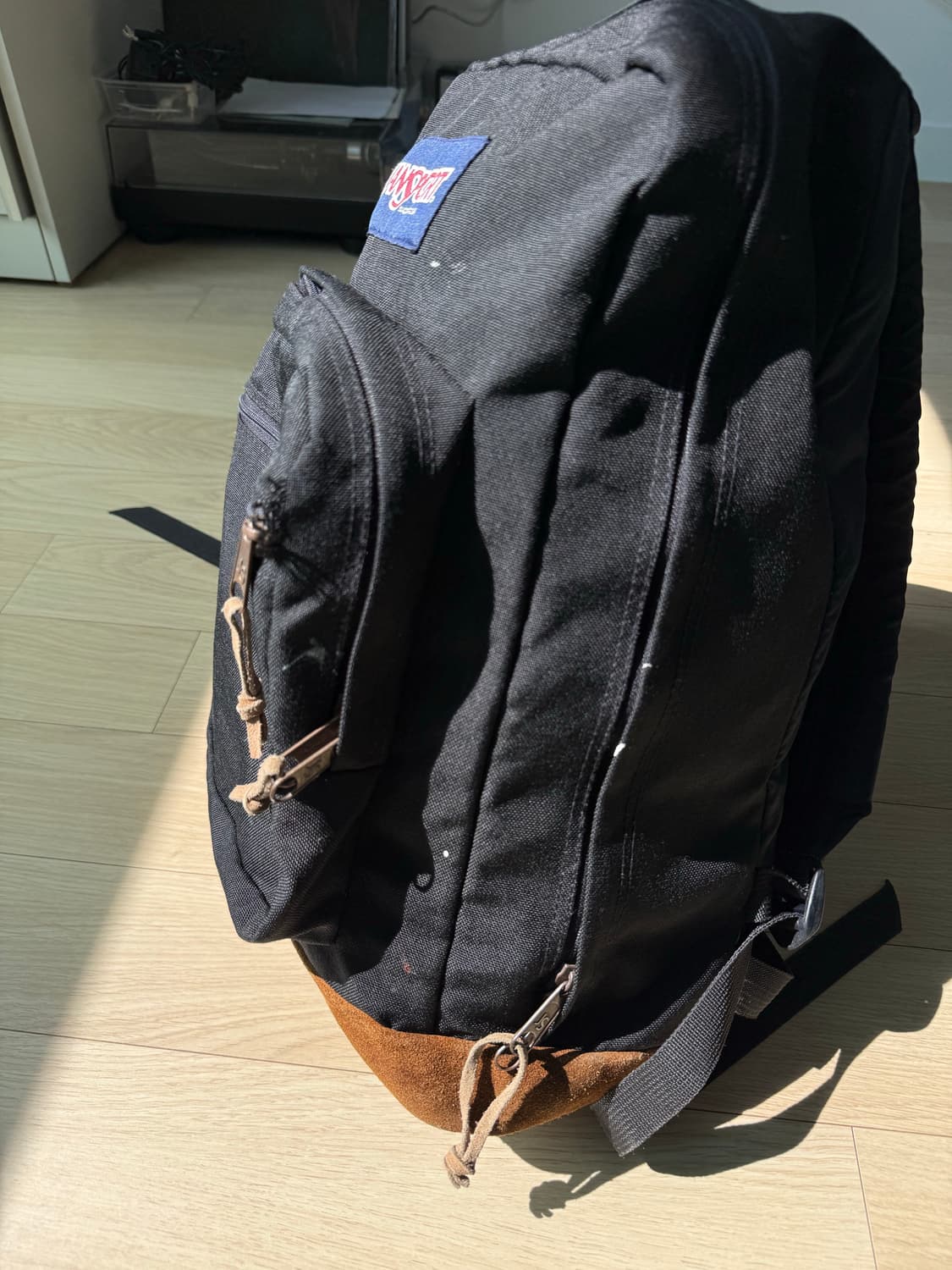 잔스포츠 90s 빈티지 스웨이드 바텀 백팩 상품이미지7