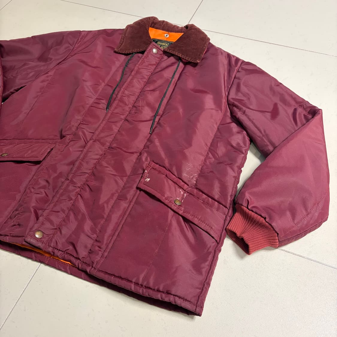 80s Sears 나일론 헌팅 자켓 상품이미지3