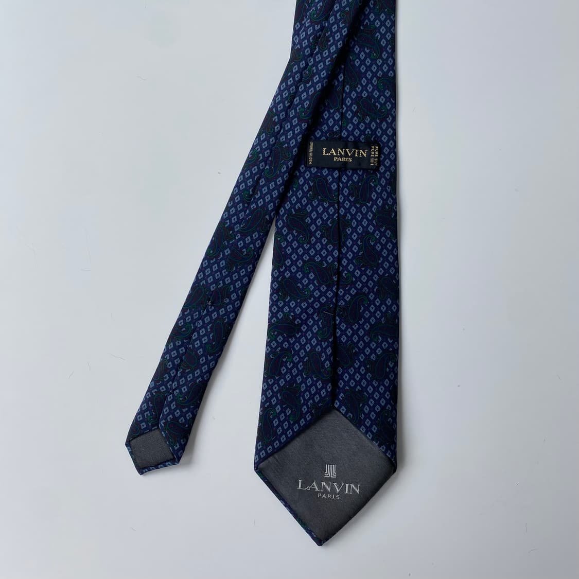 랑방 페이즐리 정품 명품넥타이 (LANVIN) 상품이미지2