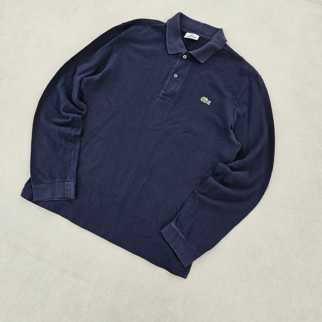 [3] 라코스테 카라넥 PK 긴팔 티셔츠  0115YH2 상품이미지1