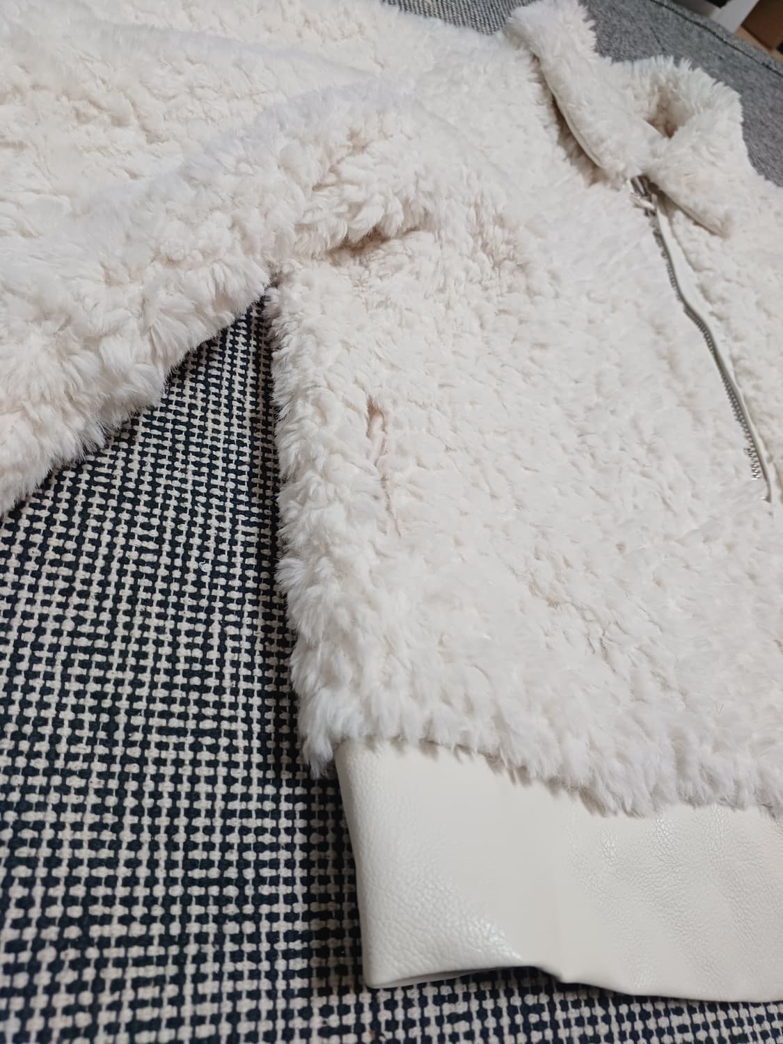 양털 집업 자켓(여성 루즈핏 L 사이즈) 상품이미지6