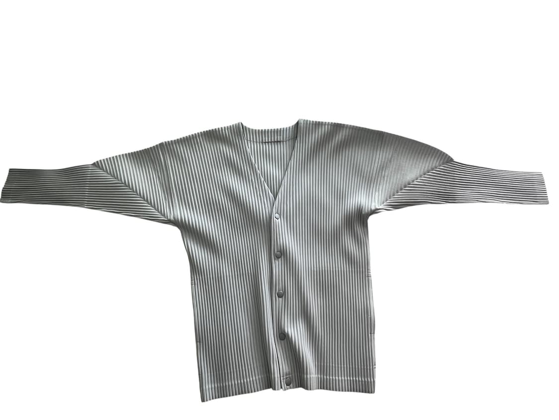 이세이 미야케 옴므 플리스 그레이 가디건  상품이미지1