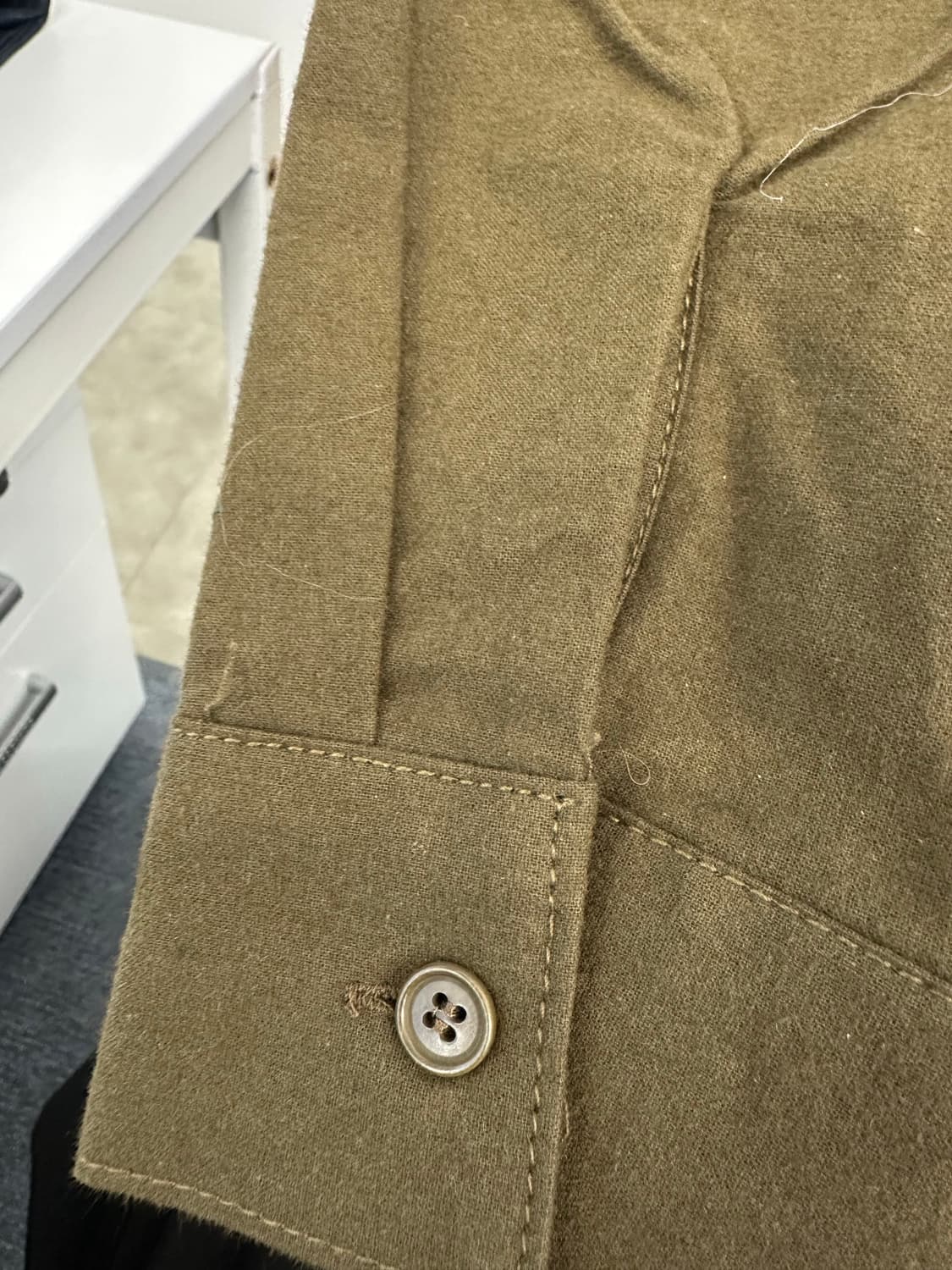 아르스 콘택트 ZIPUP SHIRTS(카키) 상품이미지7