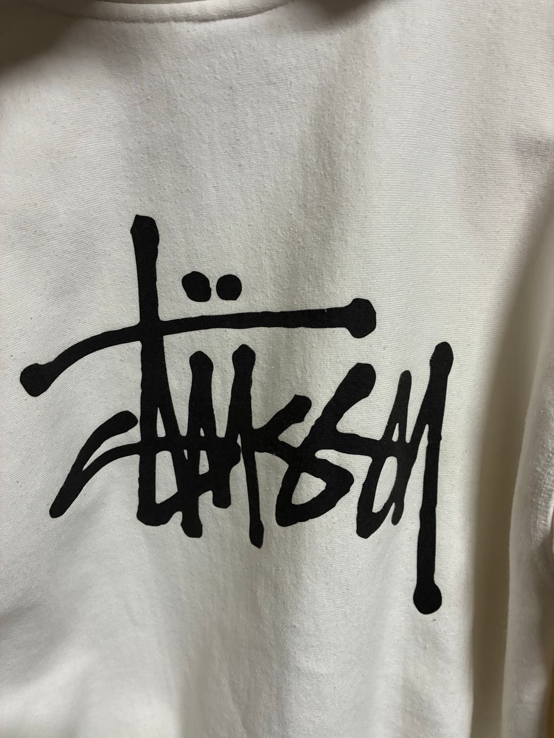 스투시 화이트 후드집업 상품이미지6