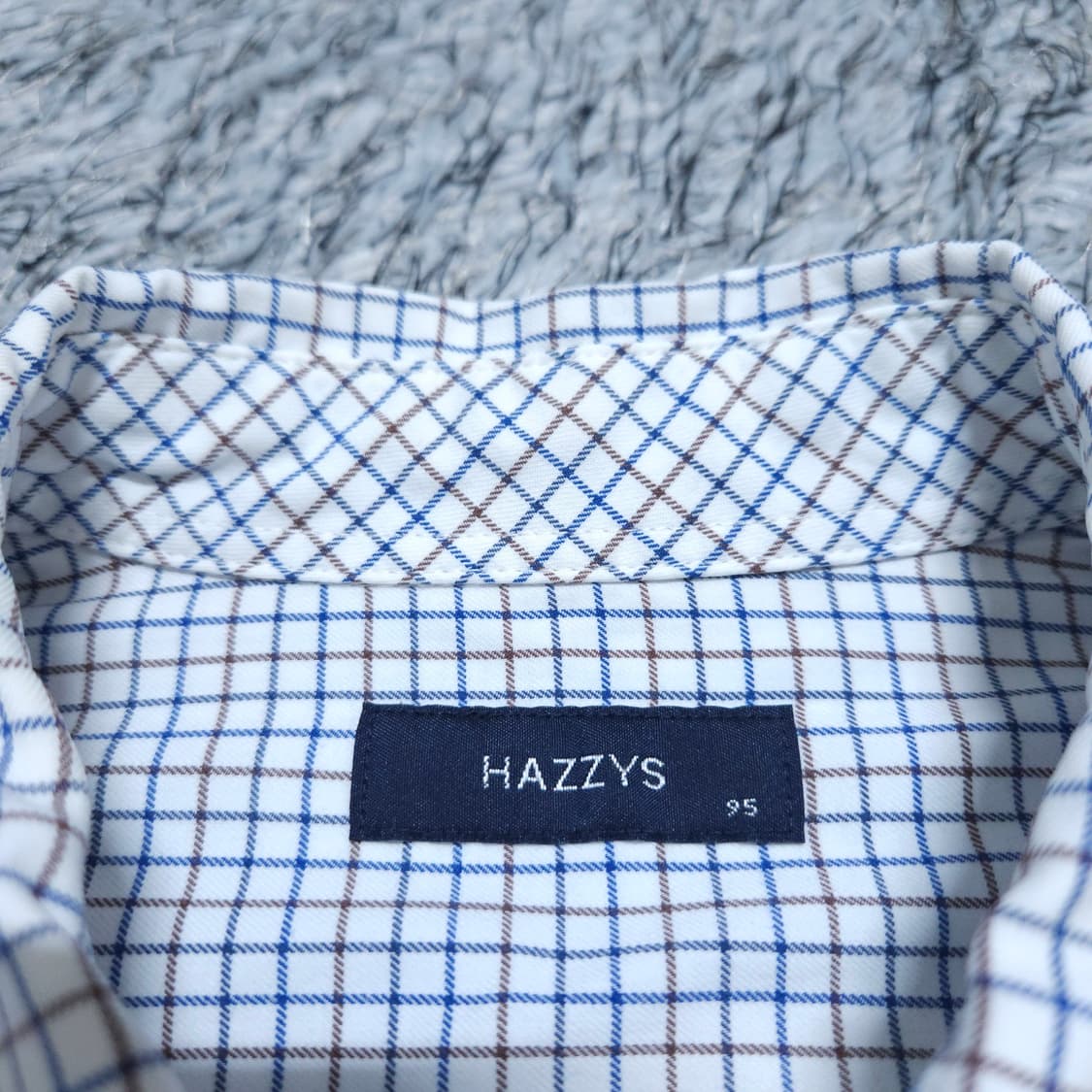 헤지스)95 남자 체크셔츠남방 / 왕눈이샵 상품이미지9