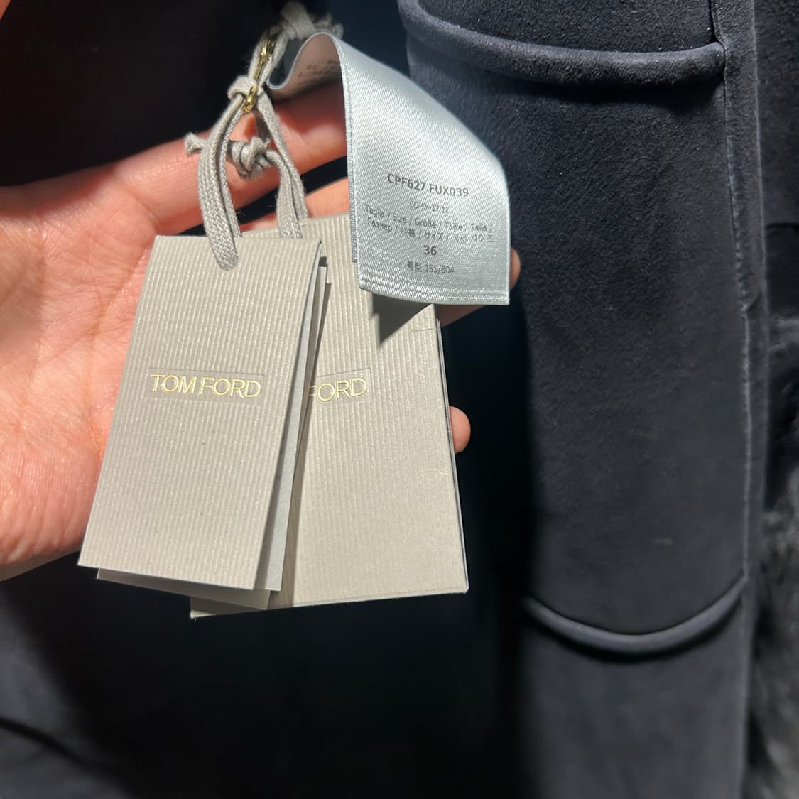 톰포드 시어링 퍼 무스탕 코트 상품이미지7