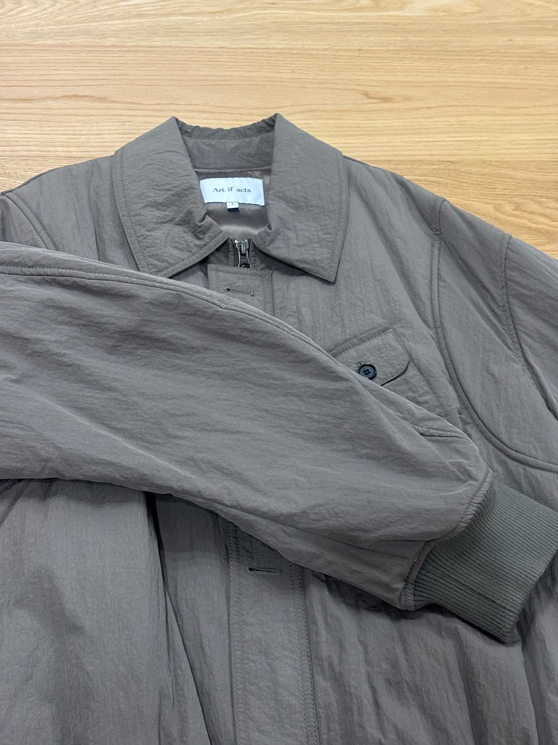 아트이프액츠 ma1 브라운 라지사이즈 상품이미지3