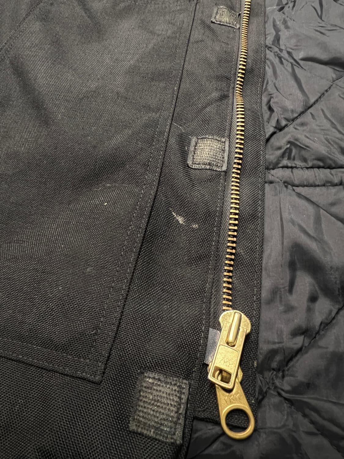  00’s칼하트 아크틱(Arctic) 퀼트 블랙 덕 트래디셔널 코트 상품이미지4