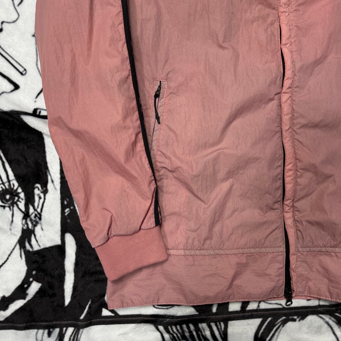아디다스 CP컴퍼니 핑크 바람막이 자켓 상품이미지5