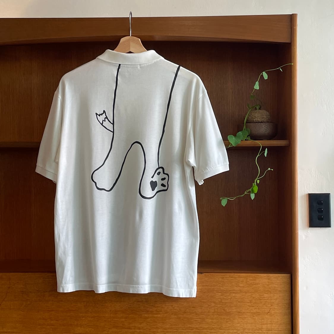 Mieko Uesako 1/2 Polo T-shirt 상품이미지2