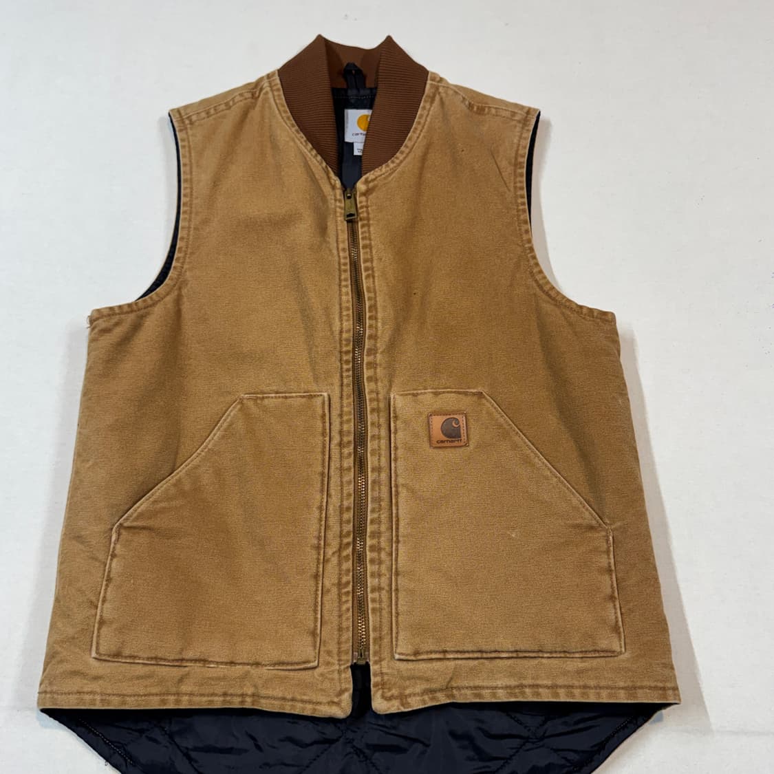 S) 칼하트 덕캔버스 워크 베스트 조끼 상품이미지2