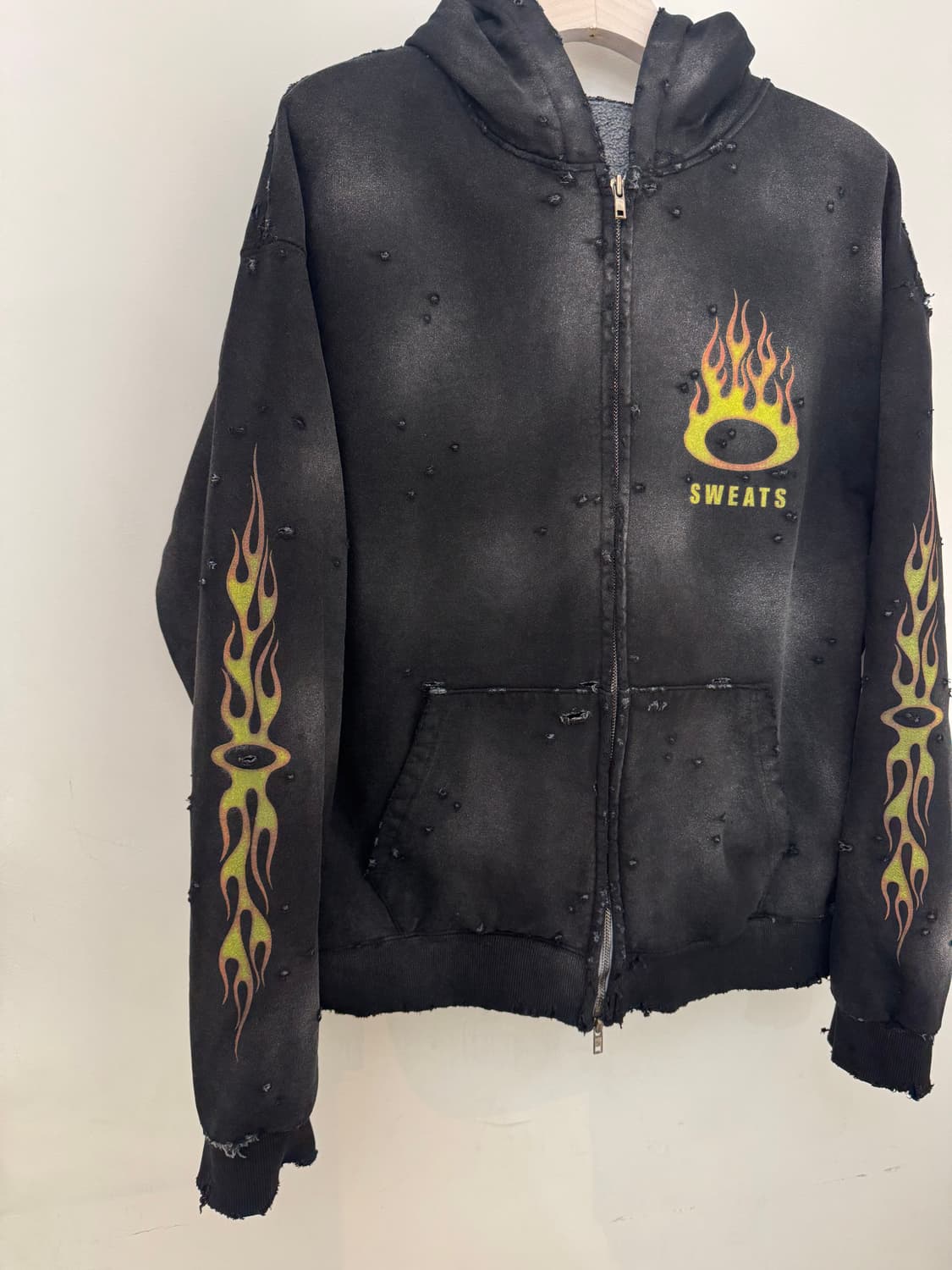 빈티지 후드집업(기모) 상품이미지3