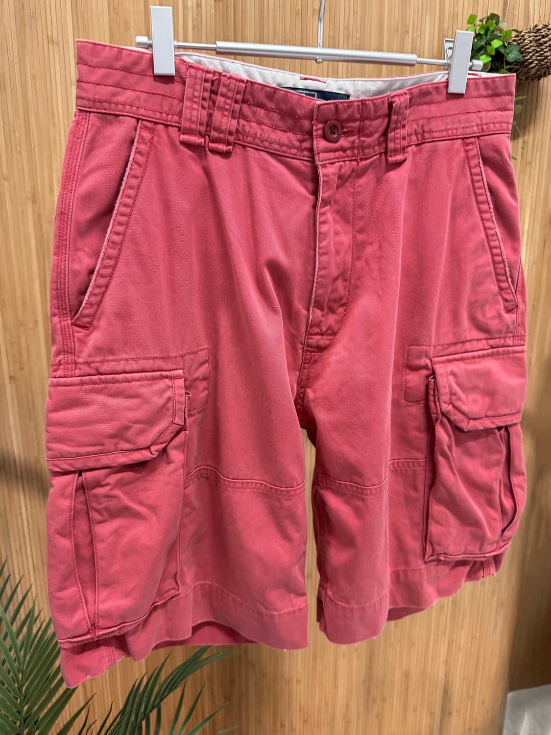 폴로랄프로렌 00s 빈티지 카고 쇼츠 레드 상품이미지2