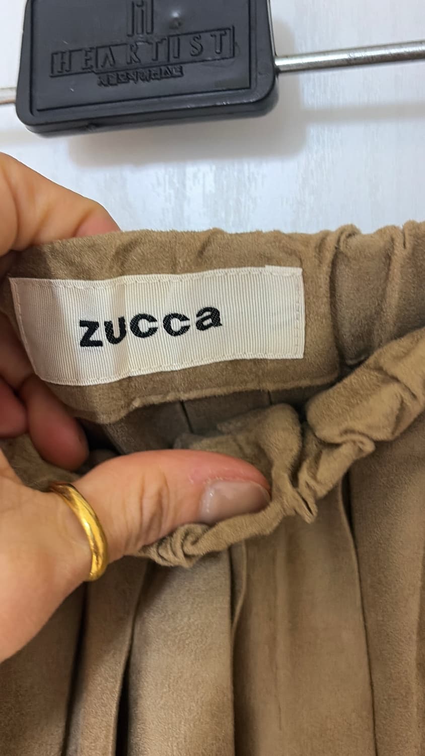  Zucca 스웨이드 밴딩 치마 25-27 정품  상품이미지2