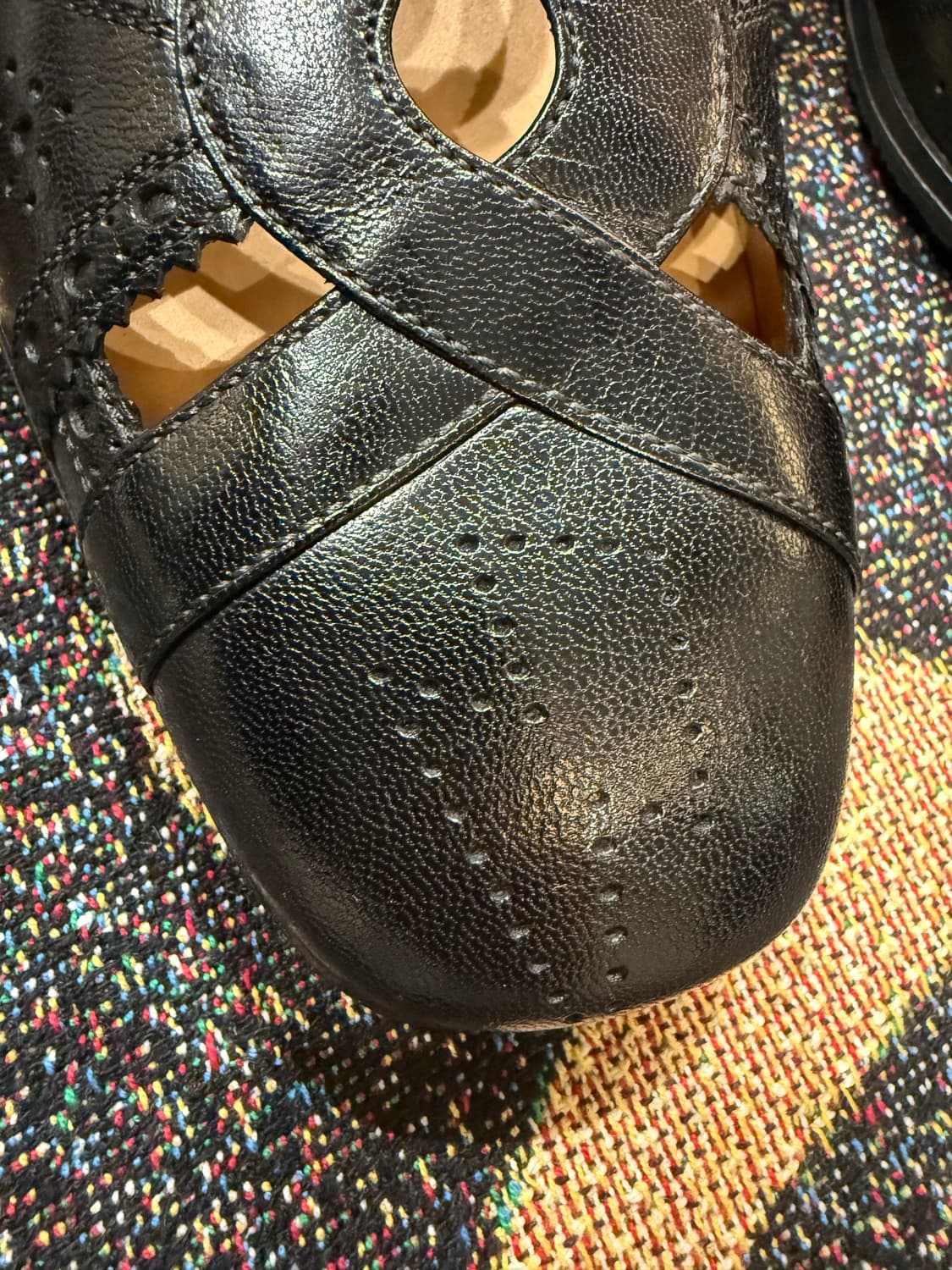 구찌 펀칭 컷아웃 브로그 상품이미지6