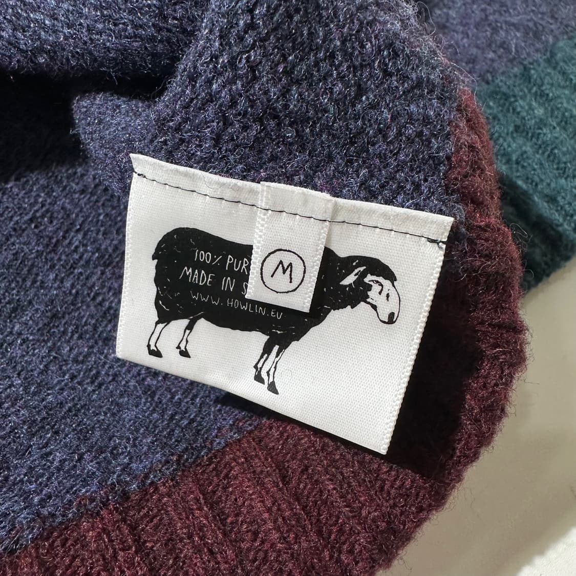 하울린 쉐기독 울 라운드 니트 상품이미지6