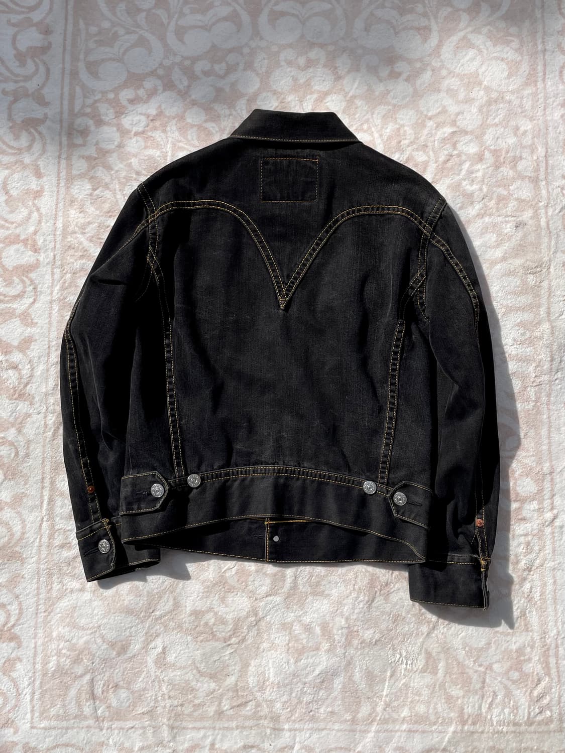 Levi’s Black Western Icon Denim Jacket 상품이미지5