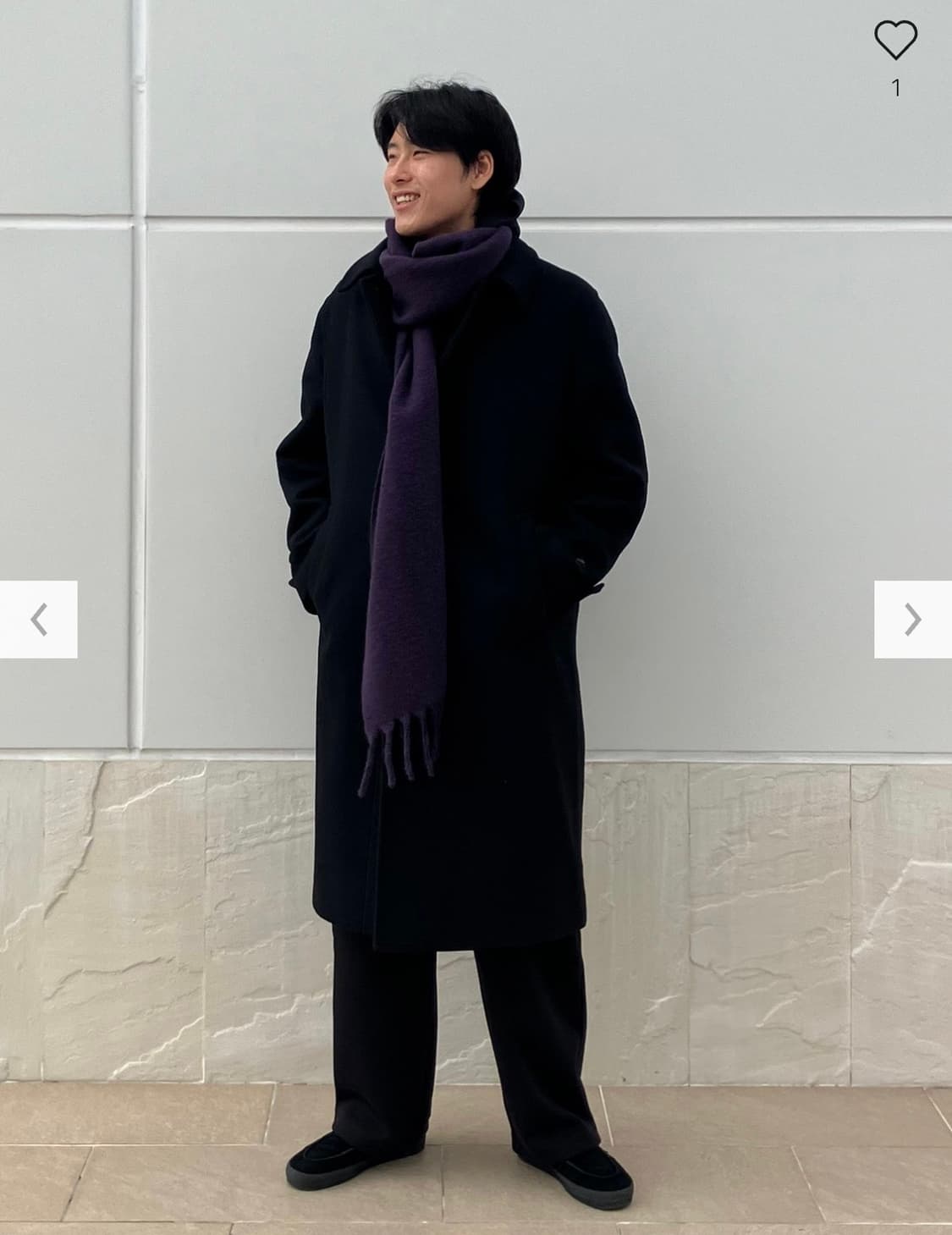 [새상품]유니클로 수플레얀청키스톨 머플러 상품이미지2