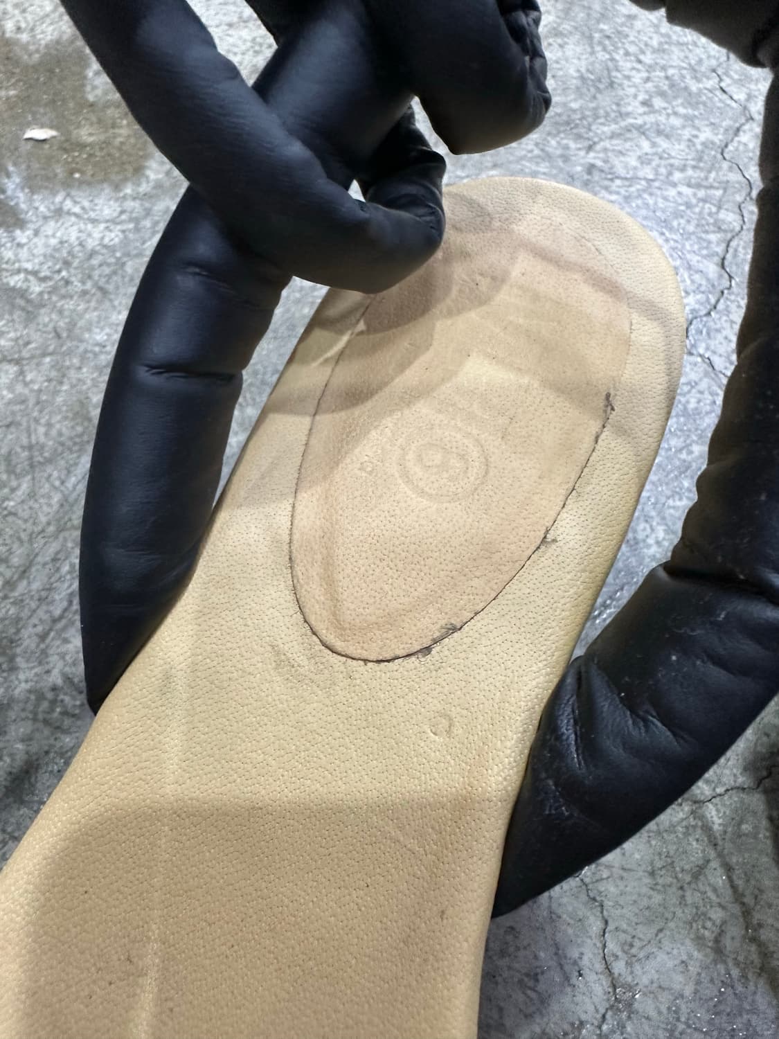 MM6 by 메종마르지엘라 검정 플랫폼 샌달  상품이미지4