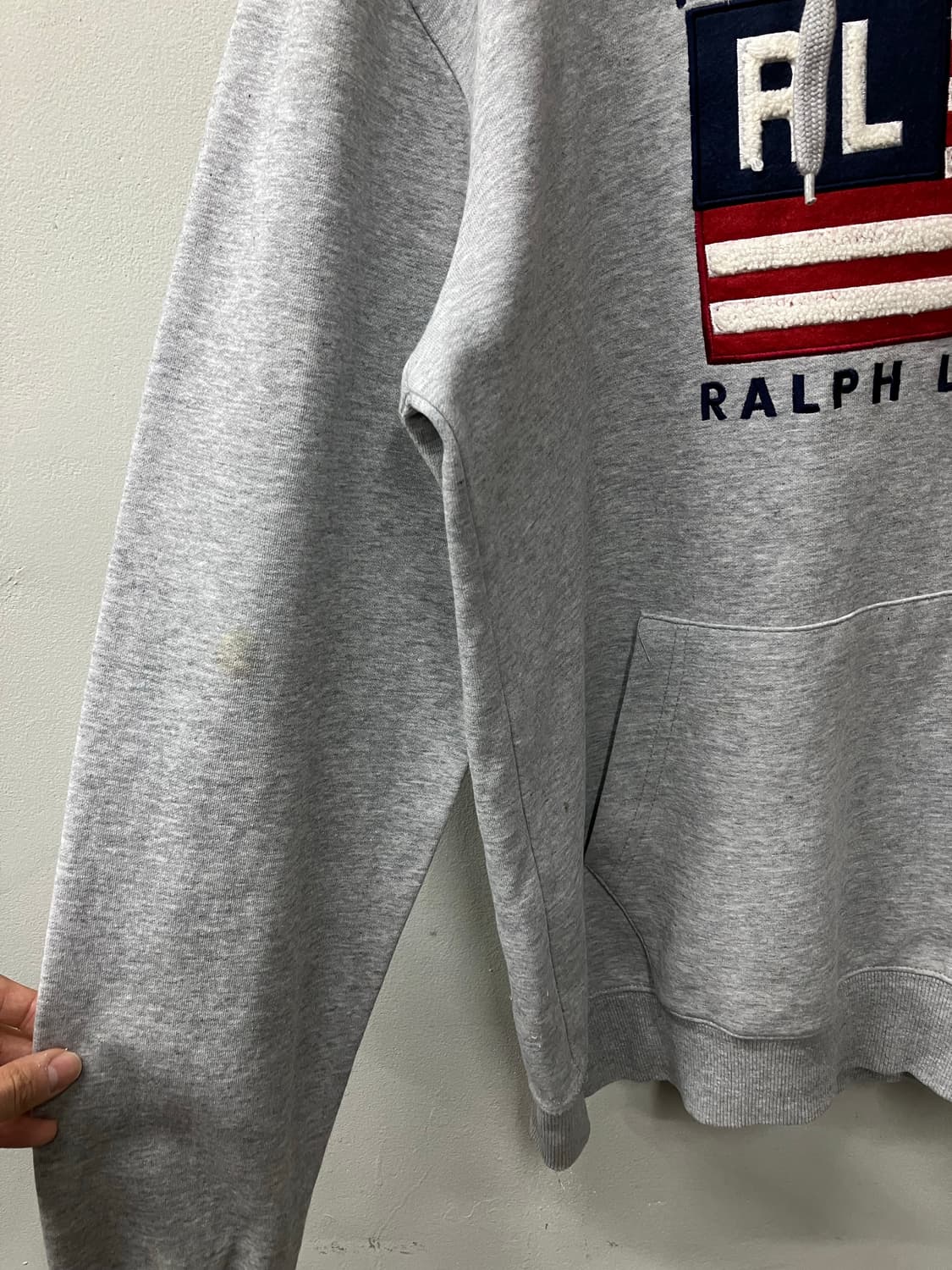 폴로 랄프로렌 성조기 후드티 상품이미지6