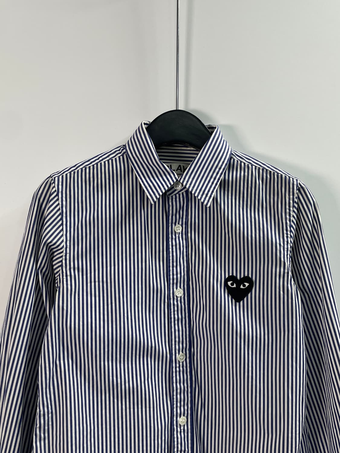 꼼데가르송 우먼스 와펜 스트라이프 셔츠 (on.64) 상품이미지2