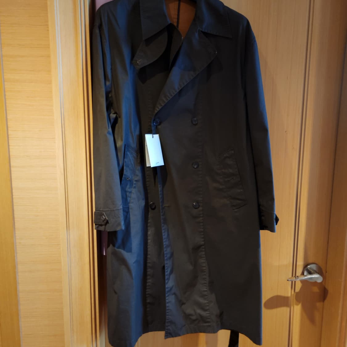 새상품 youth Coated Double Breasted Coat M 상품이미지1