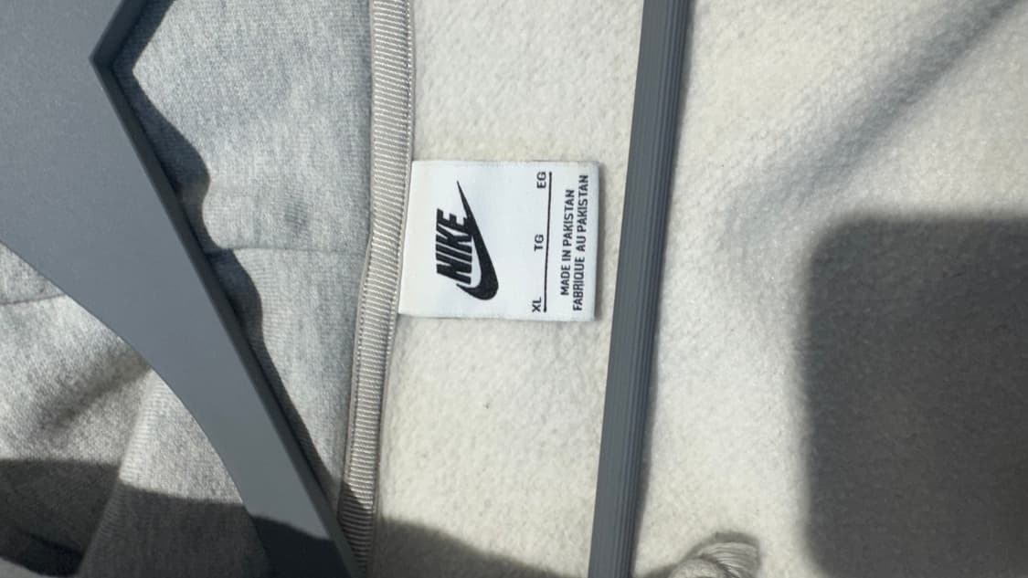 나이키 x 스투시 풀 집 플리스 후드 그레이 헤더 상품이미지4